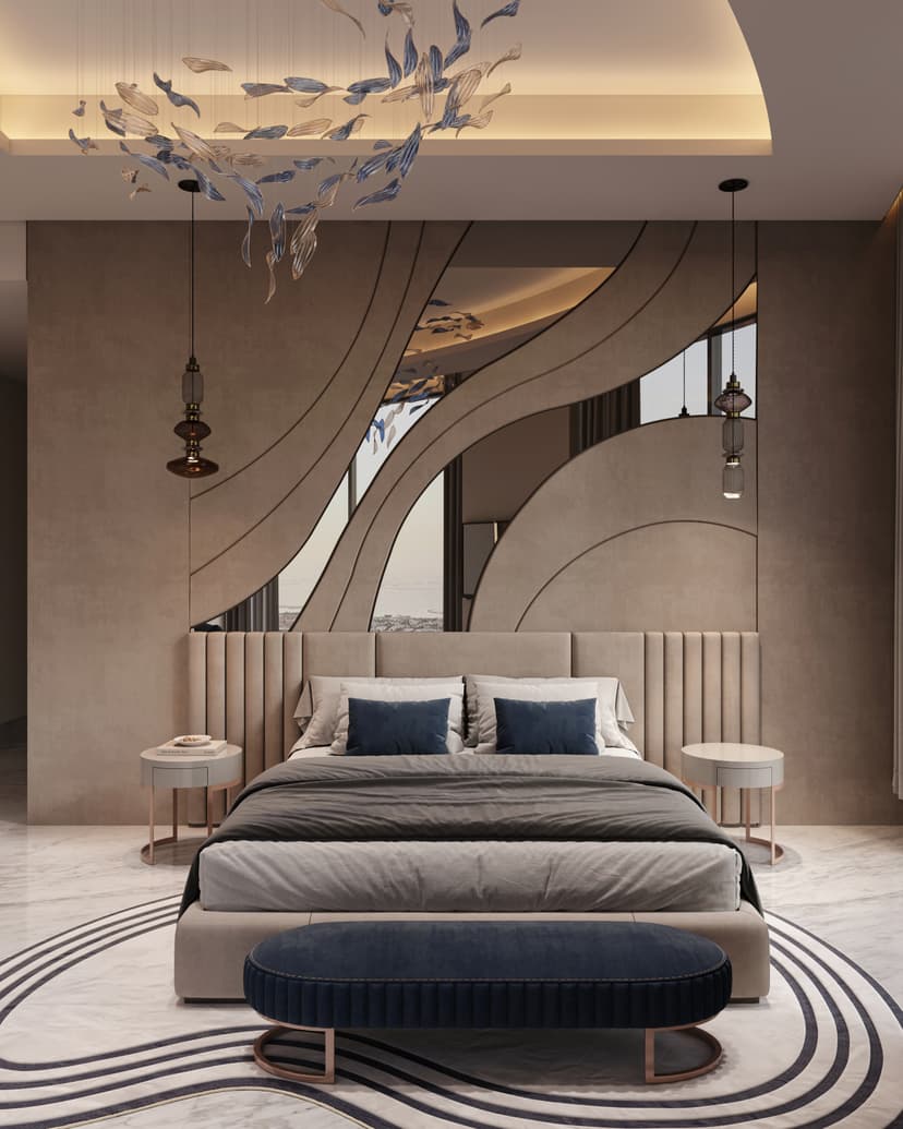 Bedroom 3 with neutral tones