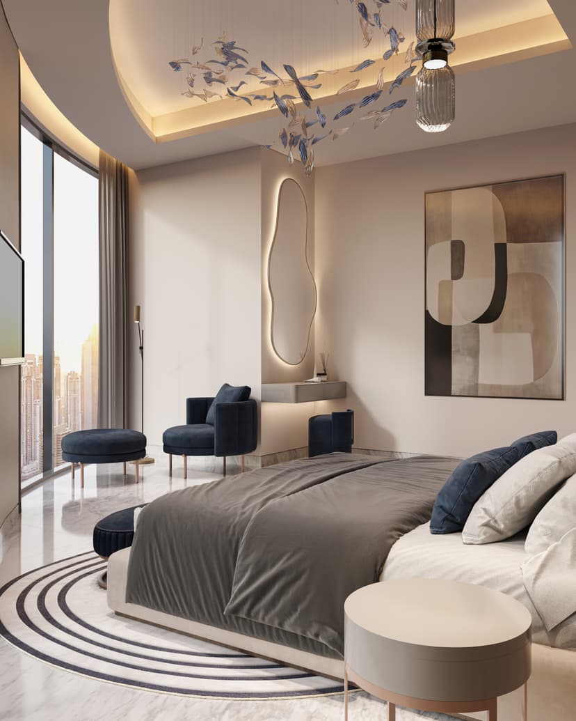 Bedroom 3 with neutral tones