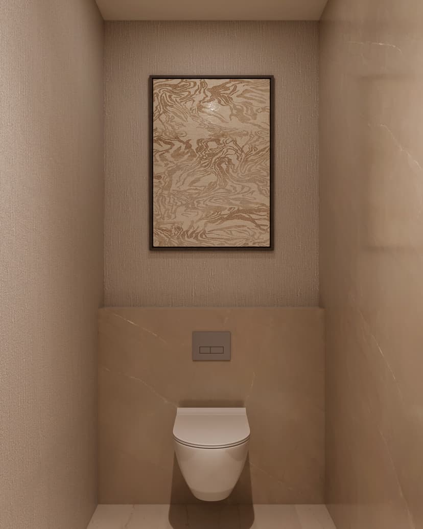 Bathroom with premium fixtures