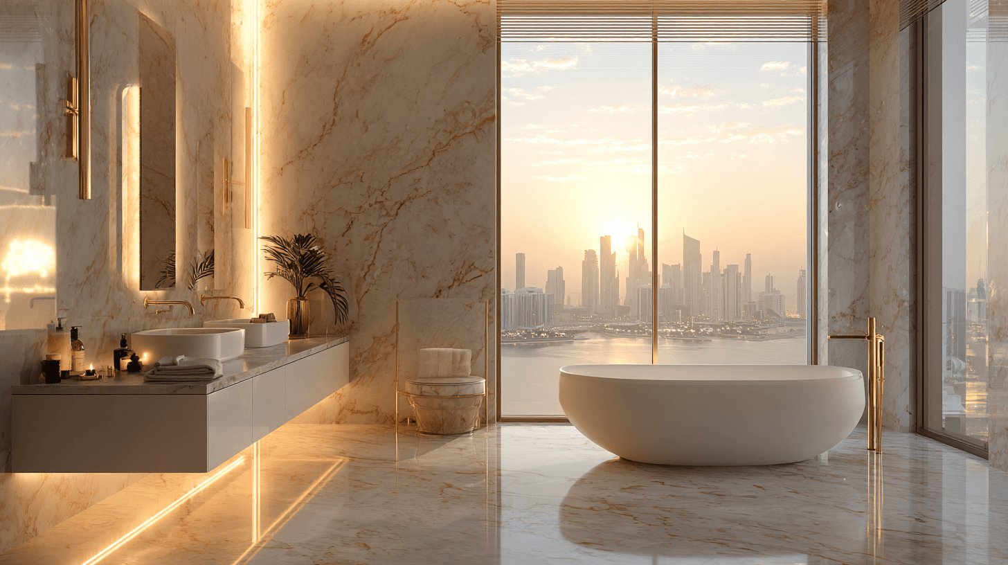 Luxury Bathroom Design in Dubai