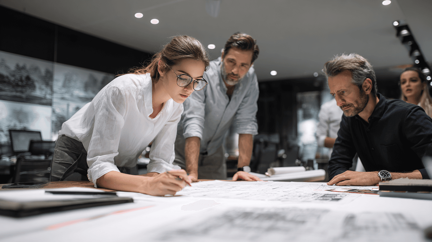 Efficient luxury apartment living room layout Dubai