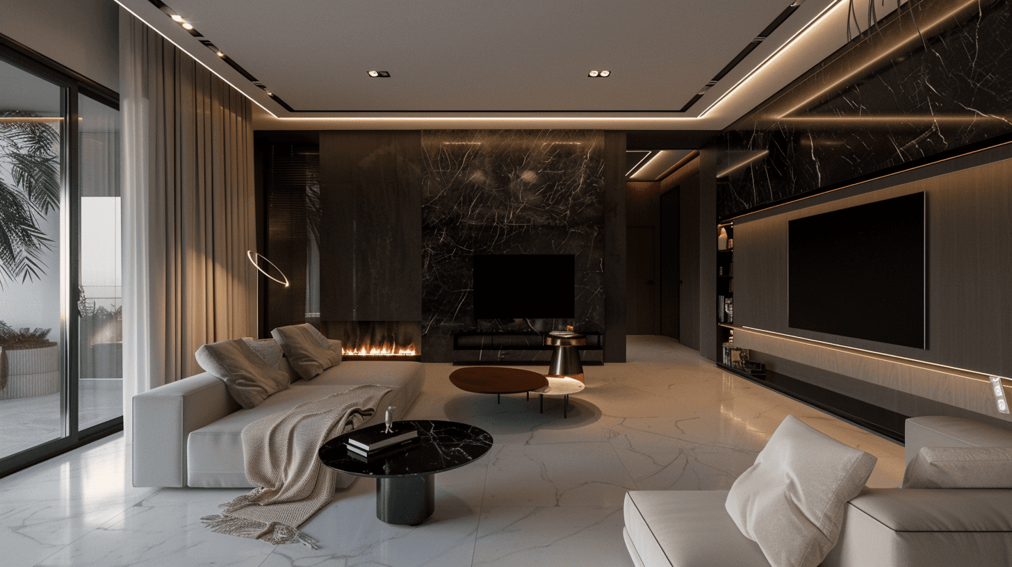 Technology into Living Room Interiors