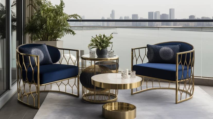 DUBAI CREEK 2 BEDROOM APARTMENT INTERIOR