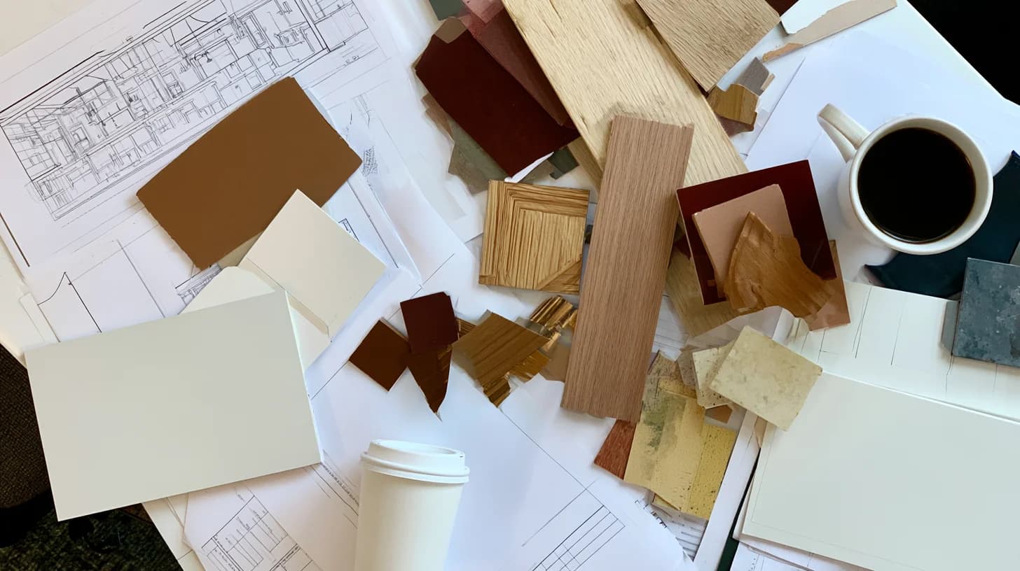 Cafe interior designer working on a Dubai project