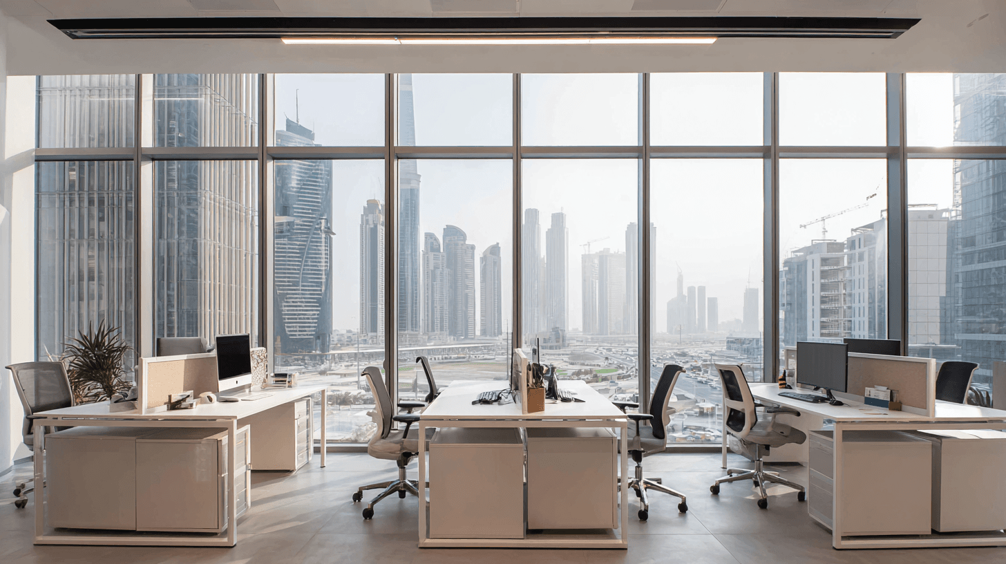dubai office interiors in business bay