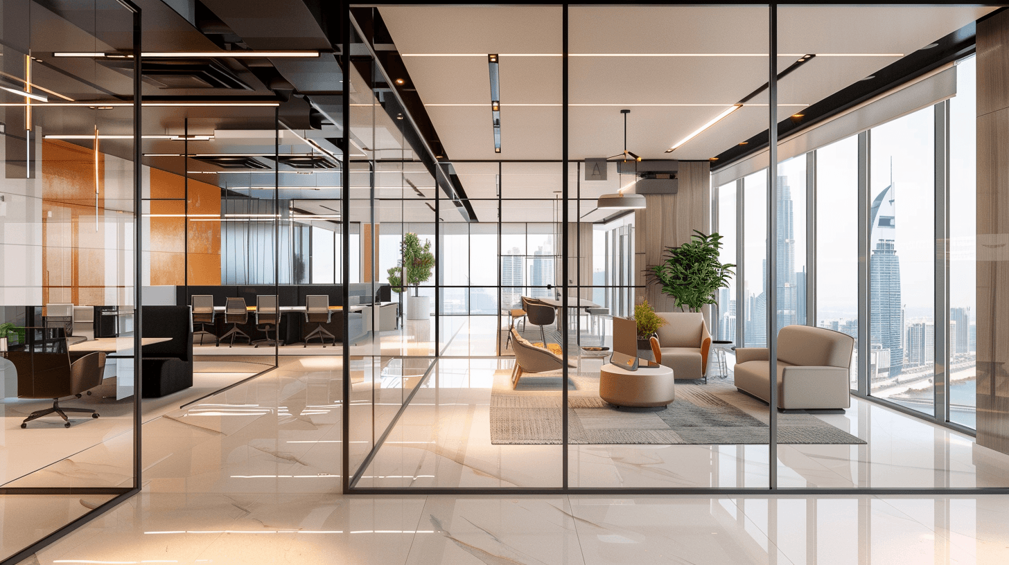 Flexible and Modular Office Layouts in Business Bay