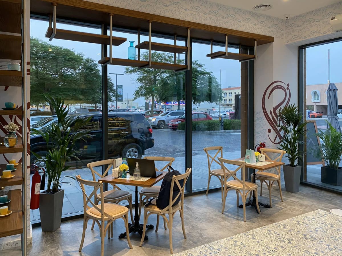 Cafe Interior Design Dubai Creek Harbour