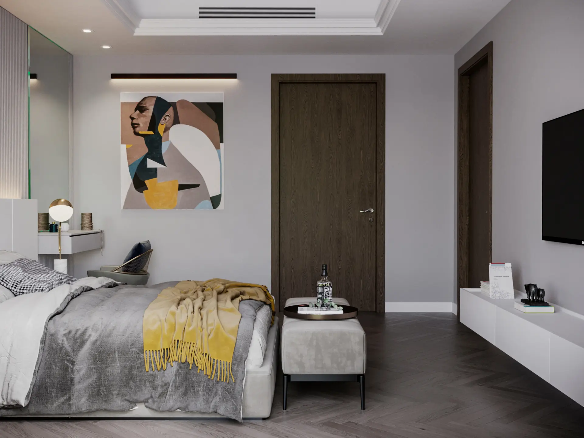 Large luxury villa interior design in Dubai