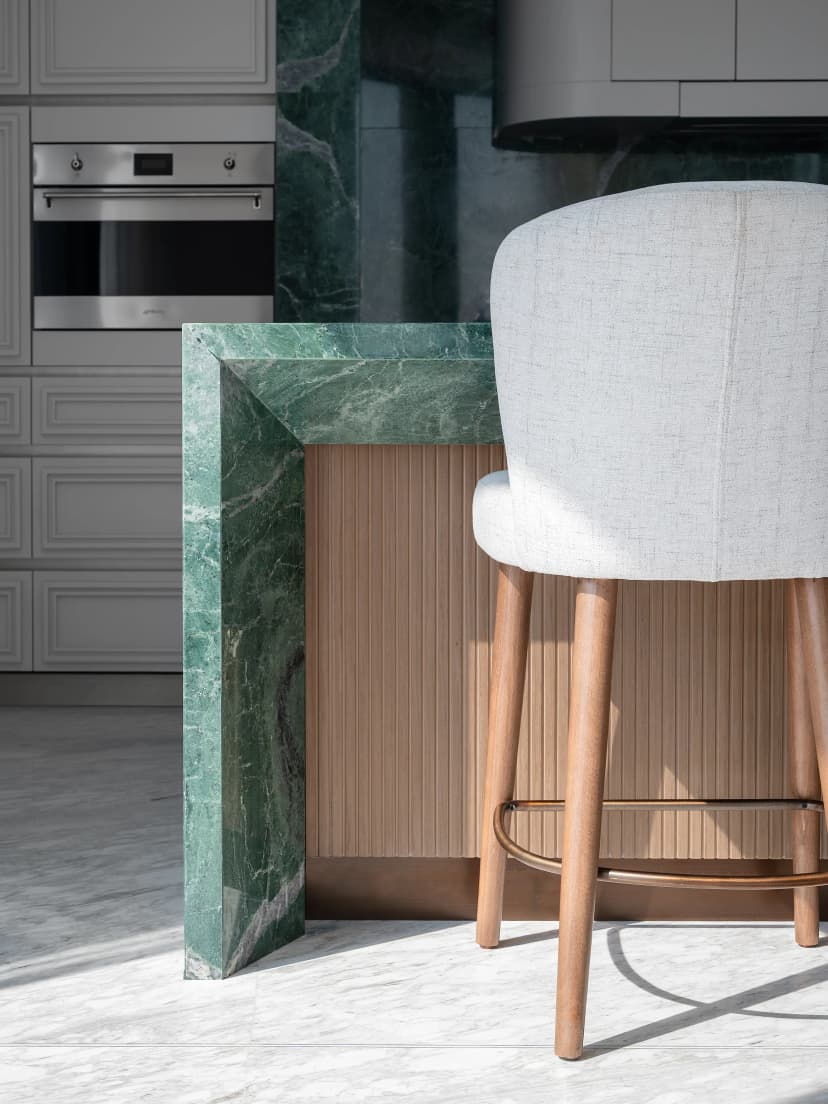 Bathroom with premium fixtures