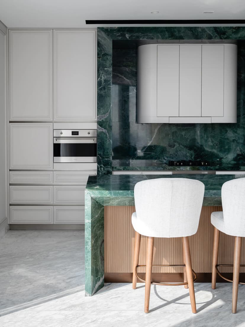 Bathroom with premium fixtures