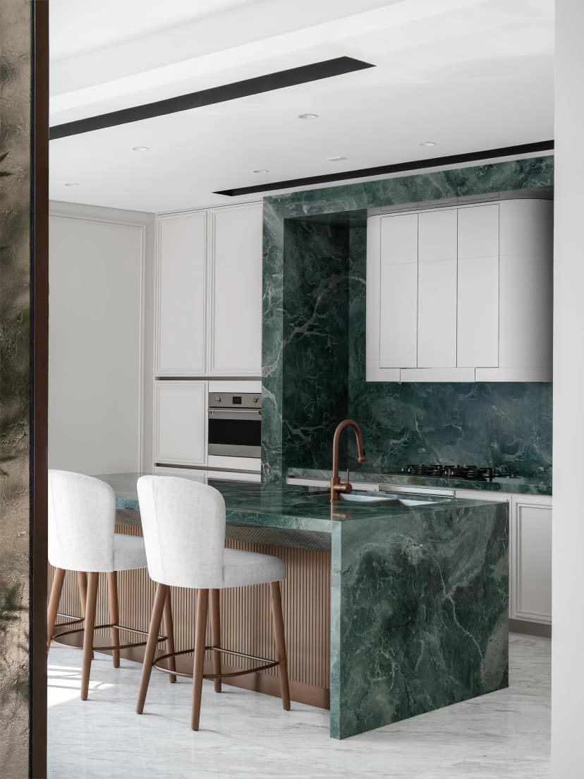 Bathroom with premium fixtures