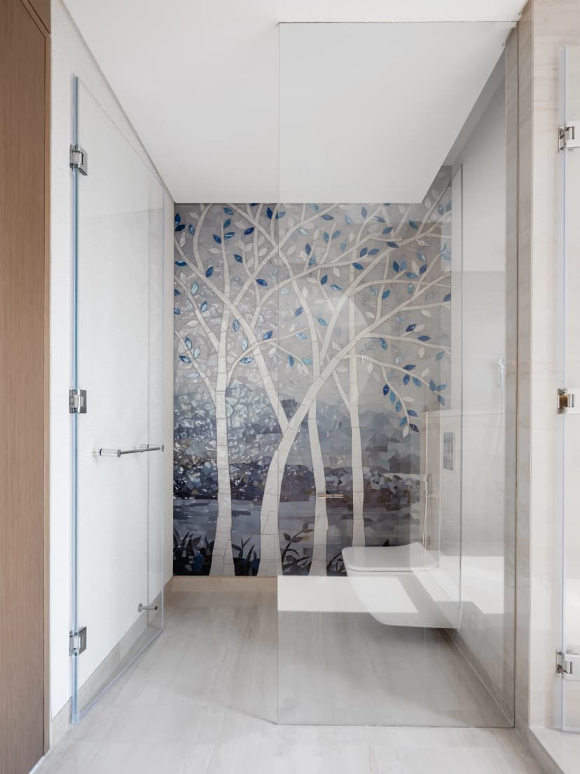 Bathroom with premium fixtures