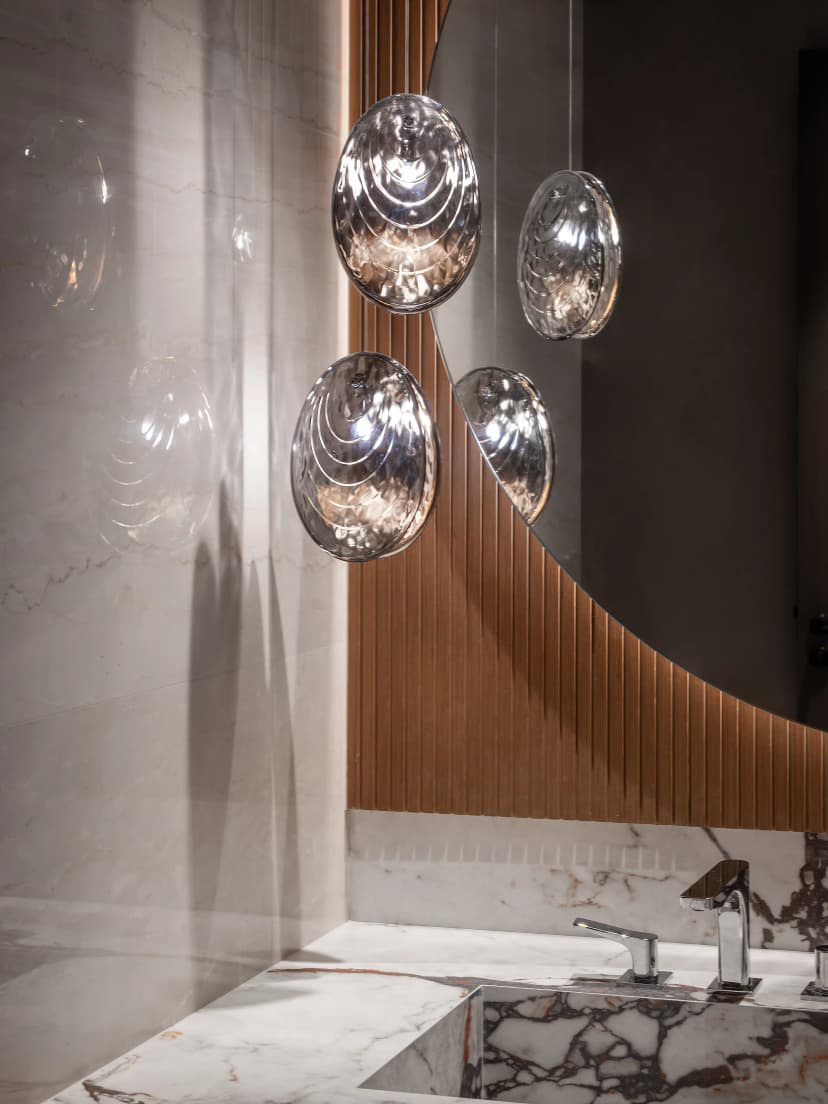 Bedroom 2 with warm palette