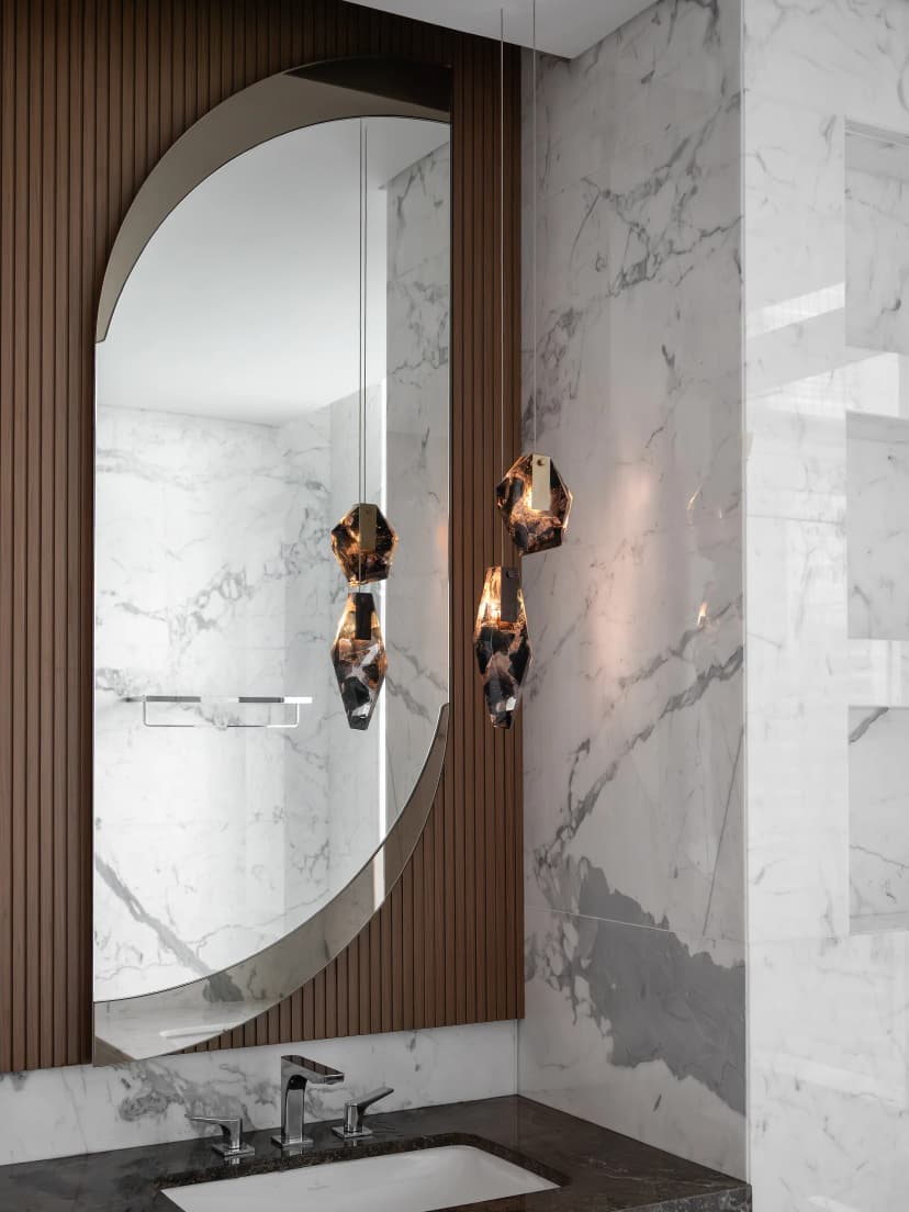 Bathroom with premium fixtures