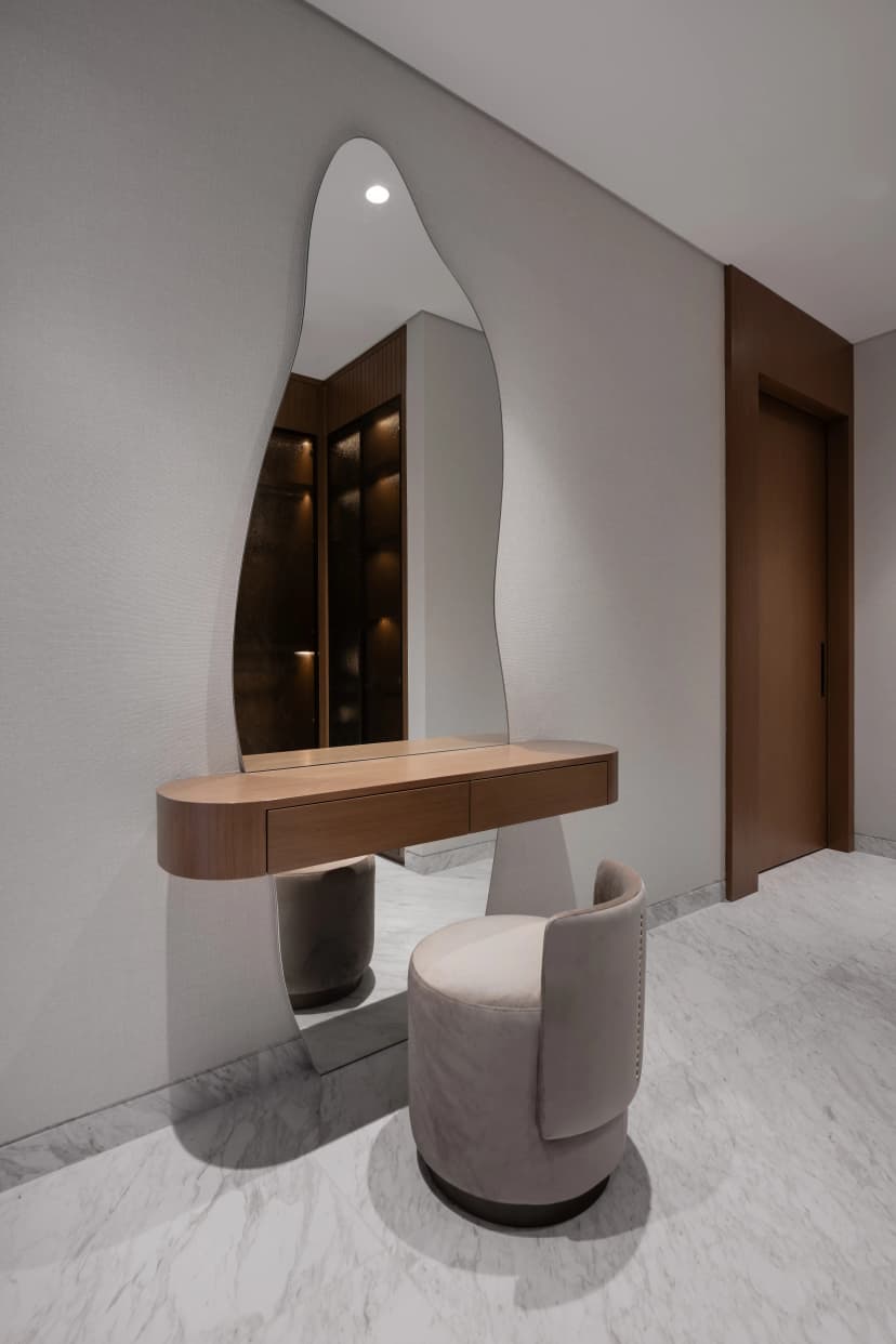 Bathroom with premium fixtures