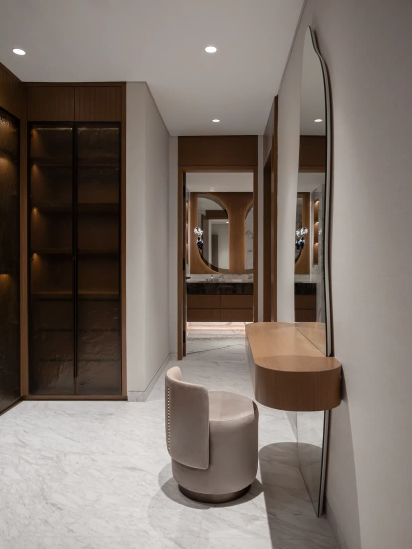 Bathroom with premium fixtures