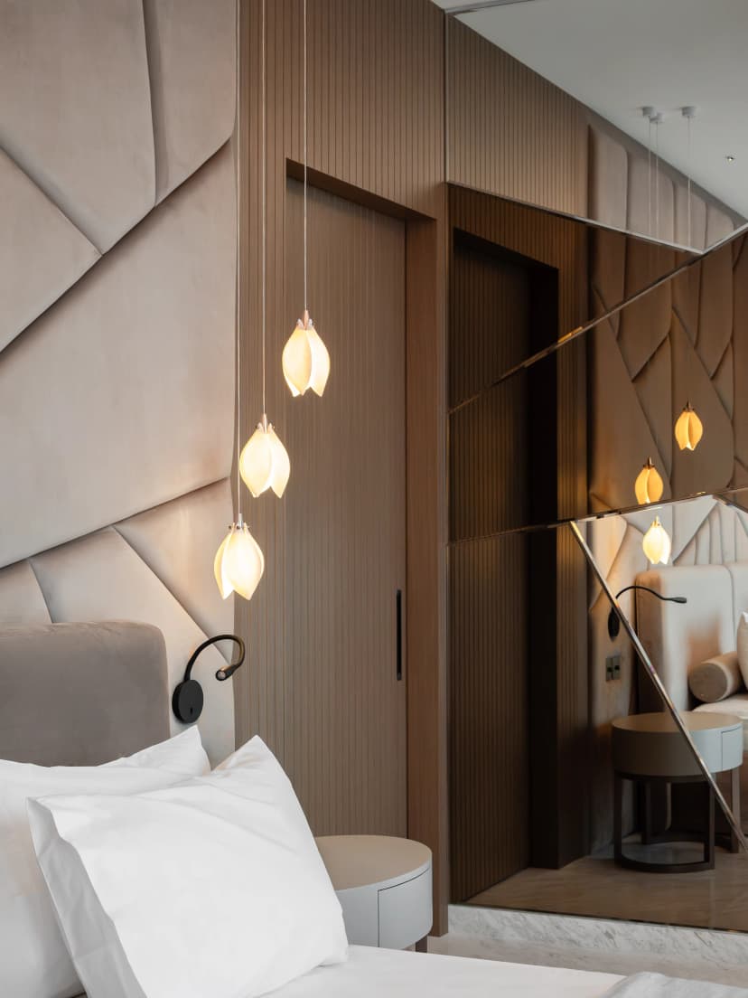 Bathroom with premium fixtures