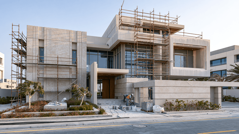 VILLA RENOVATION EXTERIOR DUBAI