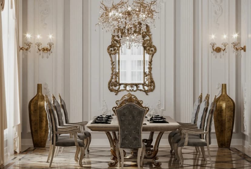 Private lounge with artistic wall décor and leather seating