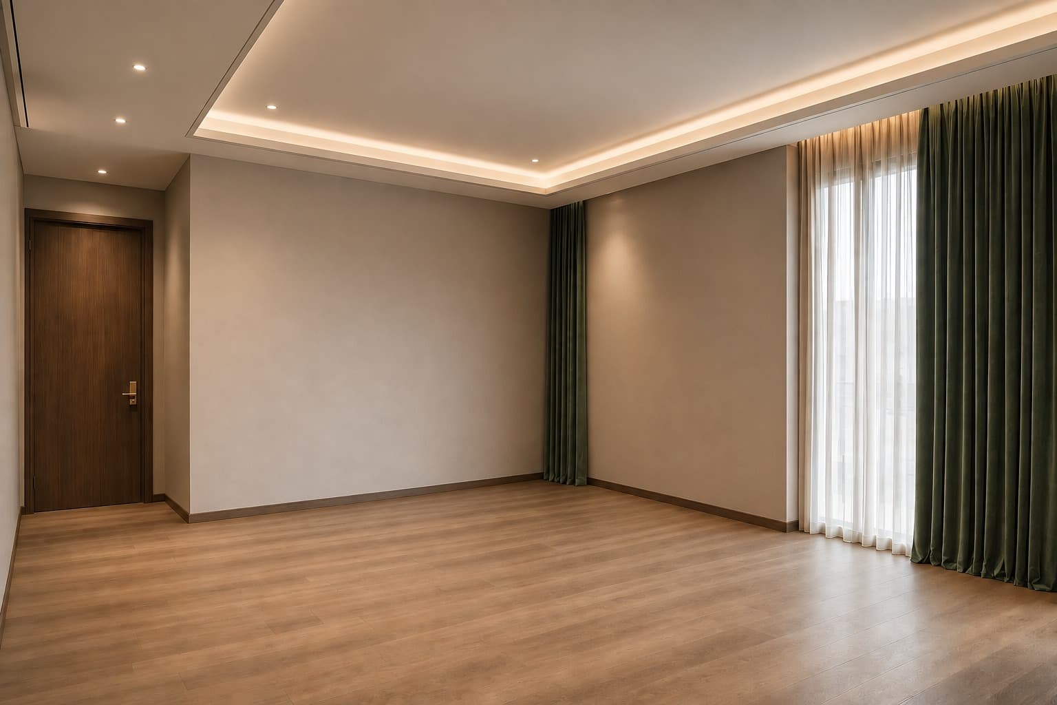 Before furnishing