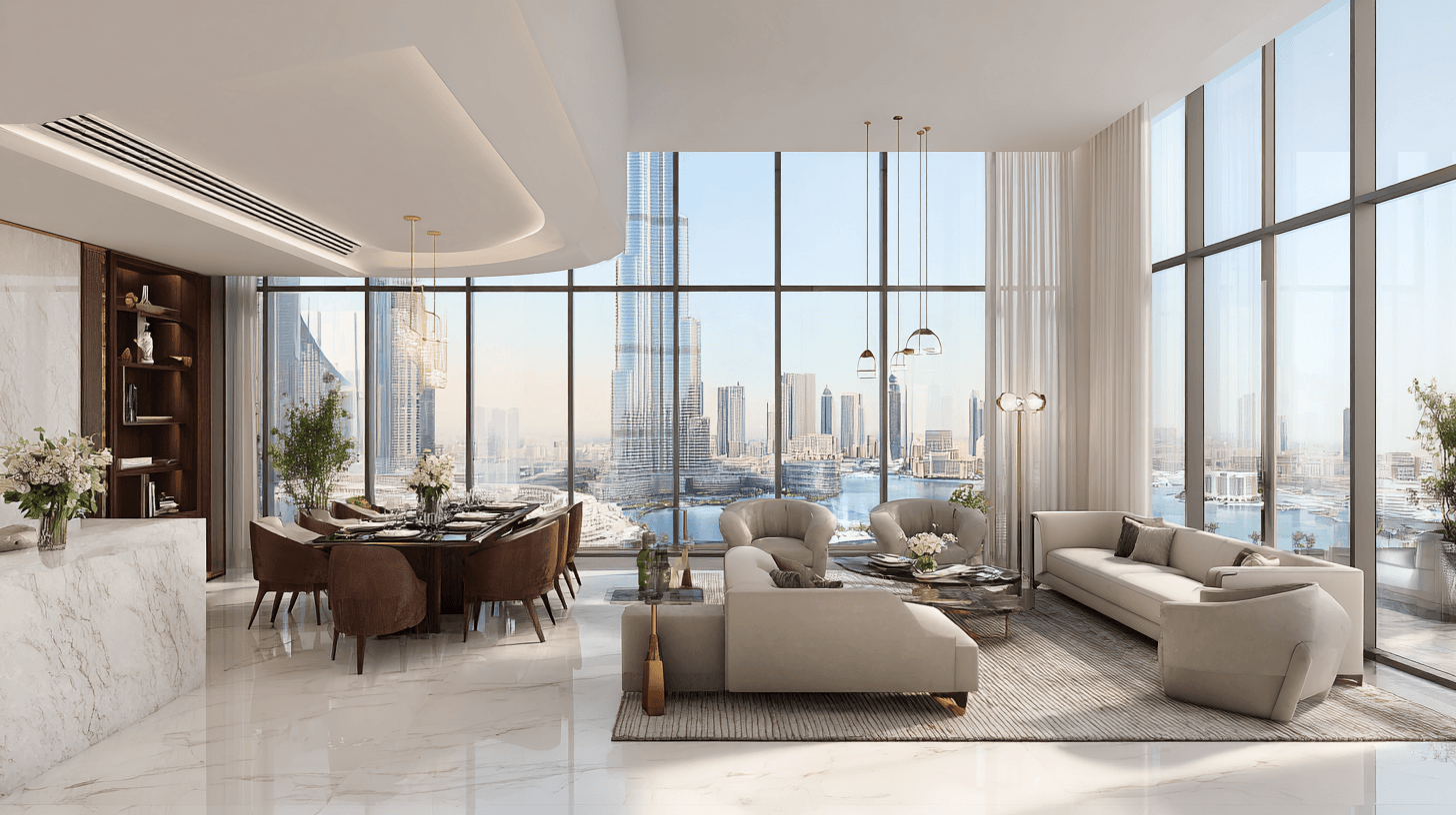 Modern Bussiness Bay apartment Room interior Design Dubai
