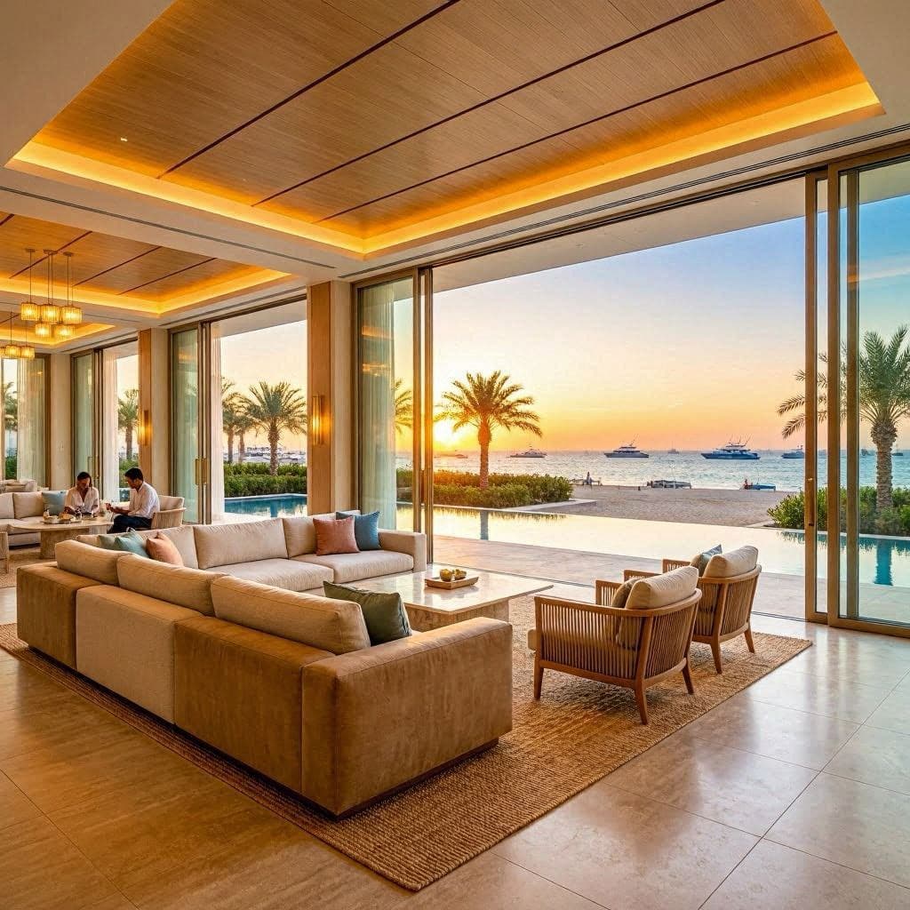 Beachfront Hospitality Interior Design in Jumeirah Dubai