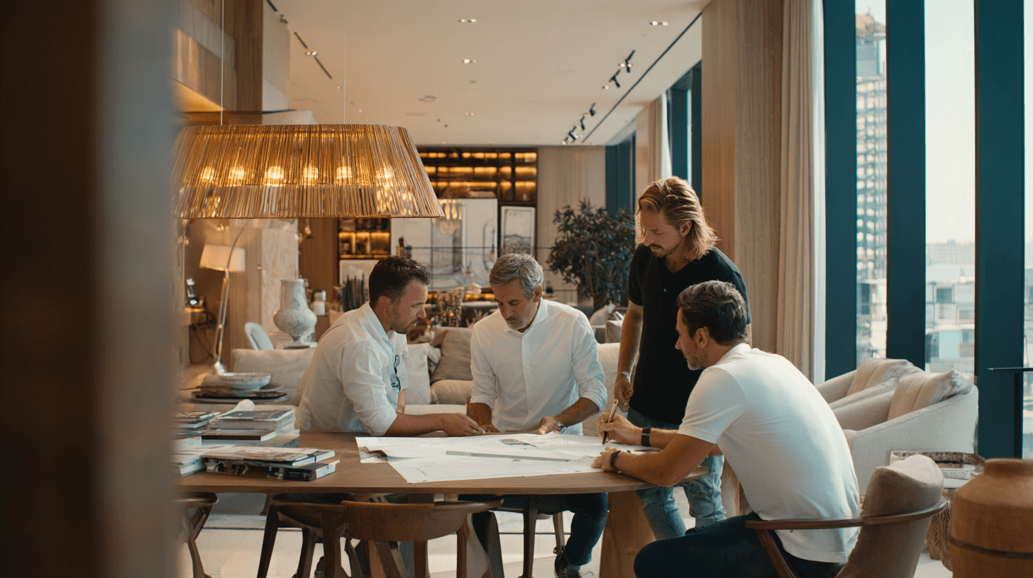 Technology into Living Room Interiors