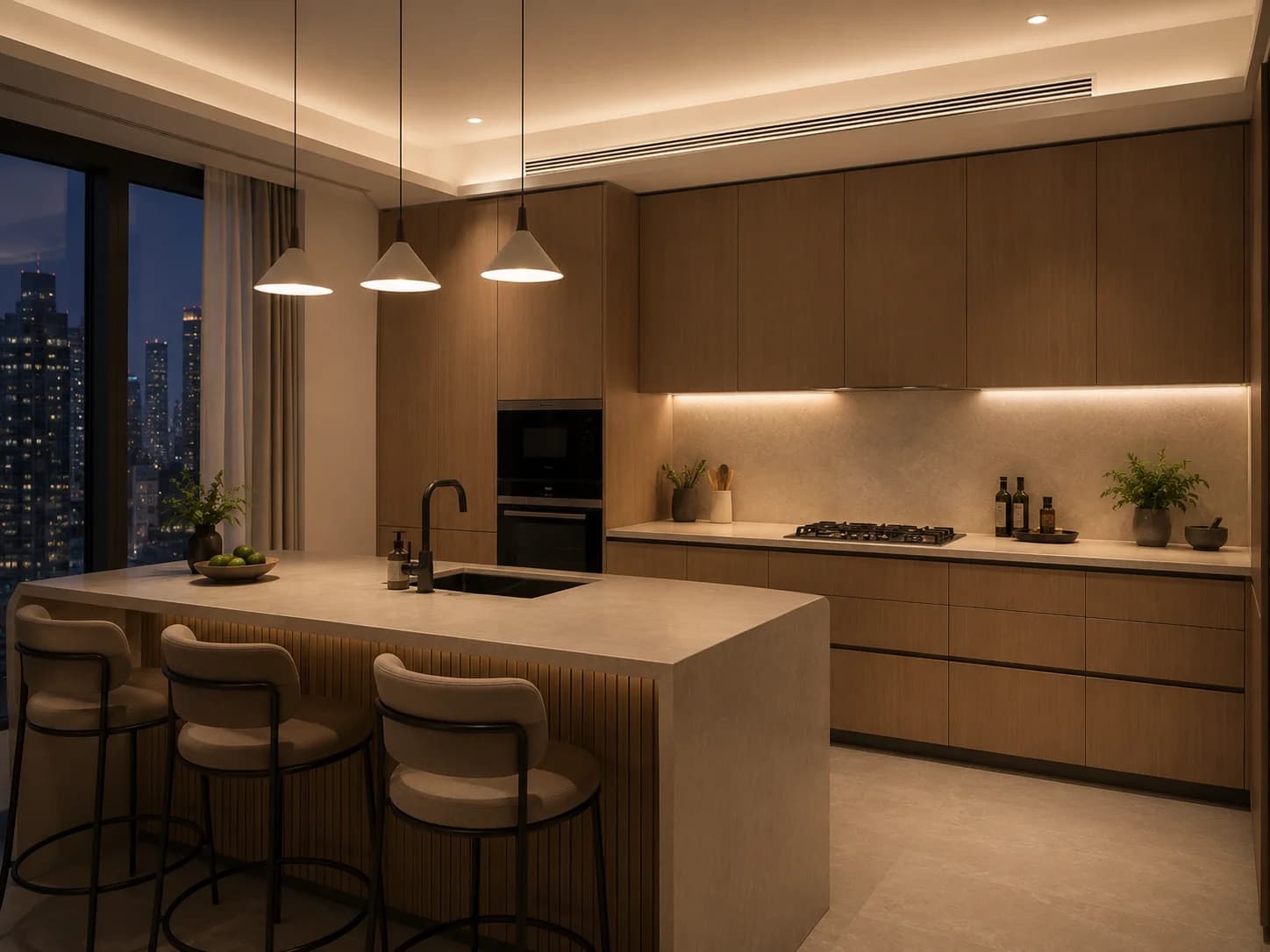 Kitchen Lighting Design Dubai Kitchen lighting design Dubai