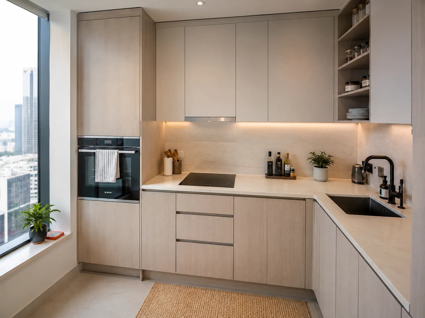 Small Kitchen Renovation Dubai Small kitchen renovation Dubai apartment